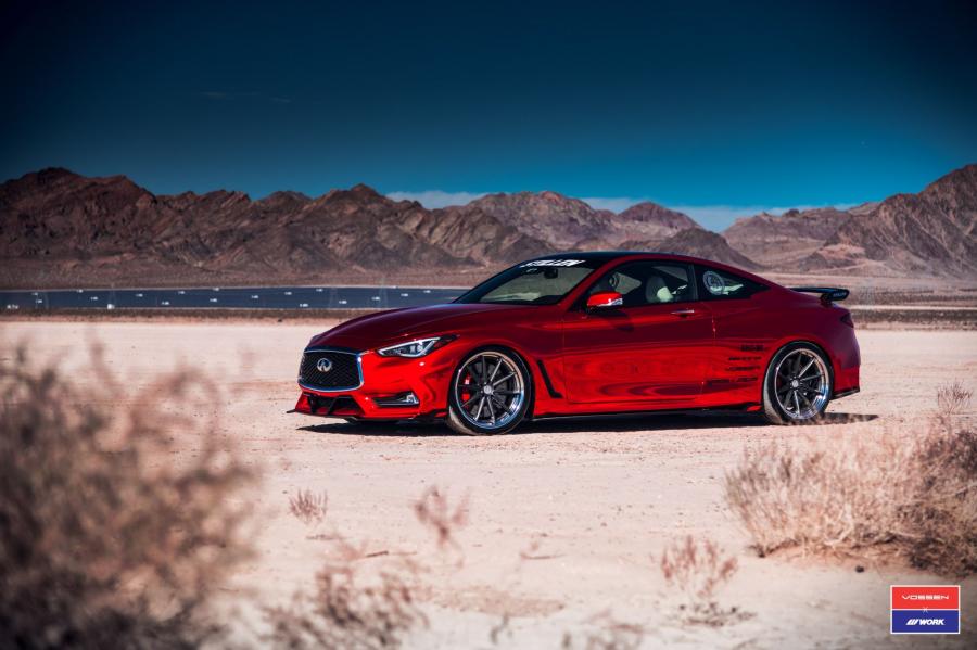  Infiniti Q60 Stillen on Vossen Wheels (VWS-1) 2017 года  (фото 6 из 11)